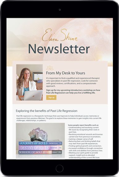 Elisa Shine Hypnotherapy Resouces and News